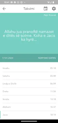 Namazi android App screenshot 1